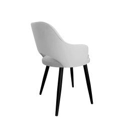 Krzesło Milano tkanina Welur noga metalowa