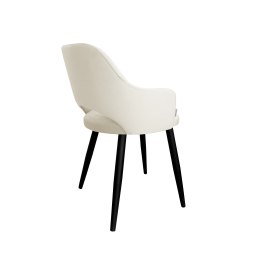 Krzesło Milano tkanina Welur noga metalowa