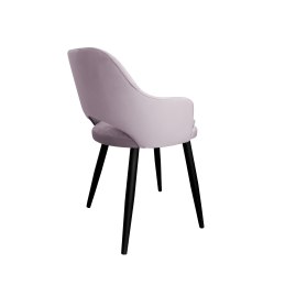 Krzesło Milano tkanina Welur noga metalowa