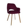 Krzesło Milano – welur, noga metalowa