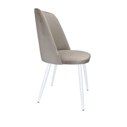 Krzesło welurowe GOYA  Nowoczesne krzesło do salonu, jadalni i kuchni