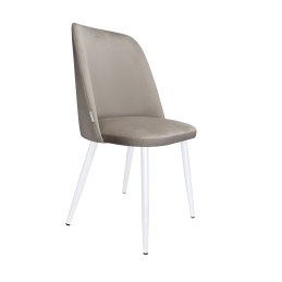 Krzesło welurowe GOYA  Nowoczesne krzesło do salonu, jadalni i kuchni