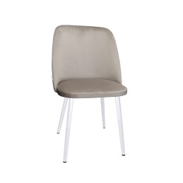 Krzesło welurowe GOYA  Nowoczesne krzesło do salonu, jadalni i kuchni