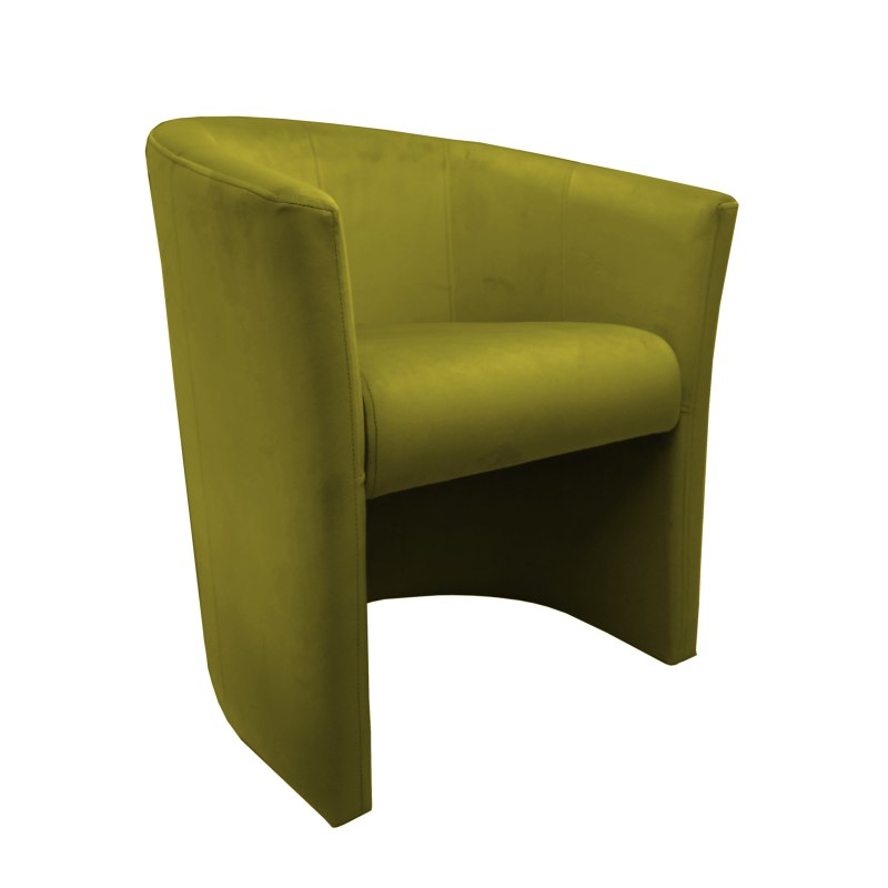 Fotel CLUB tkanina Welur