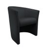 Fotel CLUB w tkaninie welur - aksamitny, wygodny