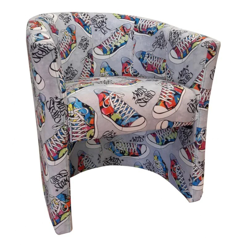 Fotel CLUB tkanina Mikrofaza – nowoczesny i wygodny