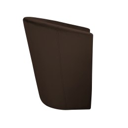 Fotel CLUB z podnóżkiem tkanina Welur