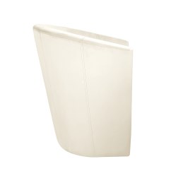 Fotel CLUB z podnóżkiem w tkaninie welur – turkusowy, elegancki fotel z podnóżkiem