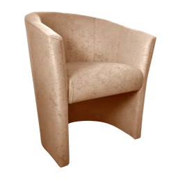 Fotel CLUB z podnóżkiem tkanina Mikrofaza – elegancja i styl