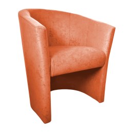 Fotel CLUB z podnóżkiem tkanina Mikrofaza – elegancja i styl