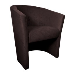 Fotel CLUB z podnóżkiem tkanina Mikrofaza – elegancja i styl