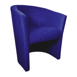 Fotel CLUB z podnóżkiem tkanina Mikrofaza – elegancja i styl