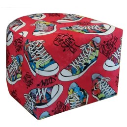 Fotel CLUB z podnóżkiem tkanina Mikrofaza – elegancja i styl