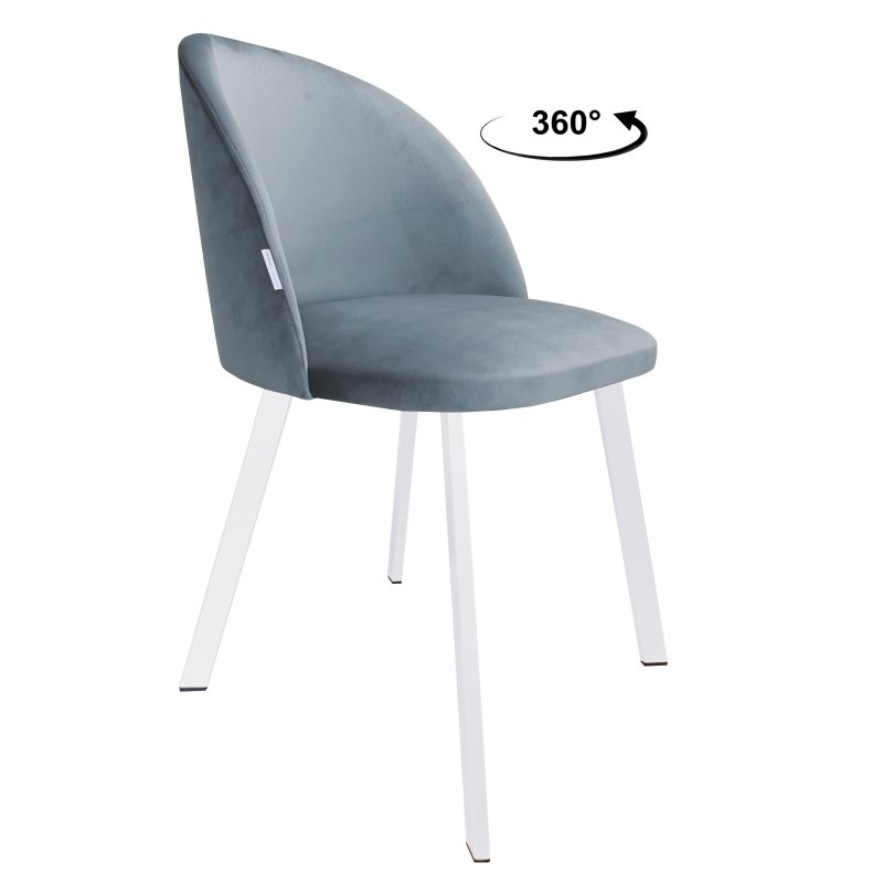 Krzesło Colin – noga metalowa, elegancja i wygoda