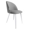 Krzesło Colin – tapicerowane, metalowe nogi