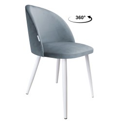 Krzesło Colin – noga metalowa, elegancja i wygoda