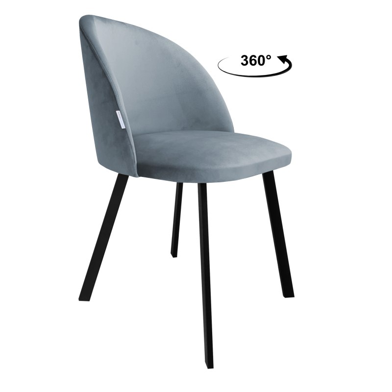 Krzesło Colin – noga metalowa, elegancja i wygoda