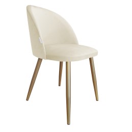 Krzesło Colin – noga metalowa, elegancja i wygoda