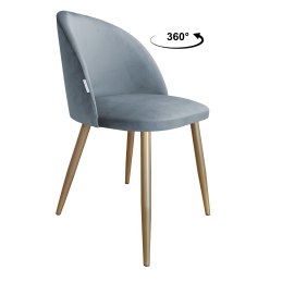 Krzesło Colin – noga metalowa, elegancja i wygoda