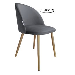 Krzesło Colin – noga metalowa, elegancja i wygoda