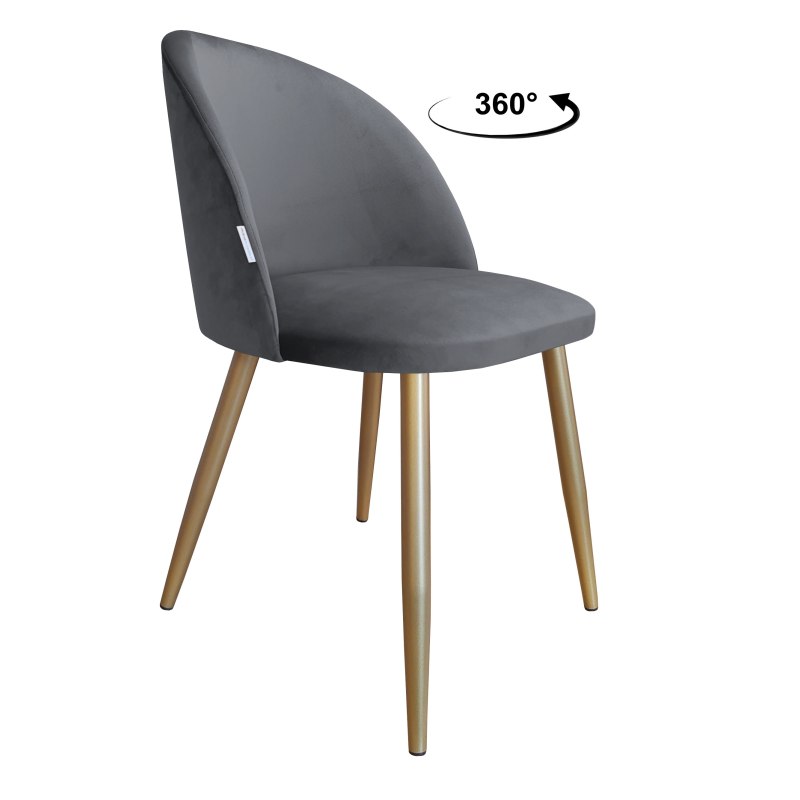 Krzesło Colin – noga metalowa, elegancja i wygoda