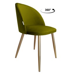 Krzesło Colin – noga metalowa, elegancja i wygoda