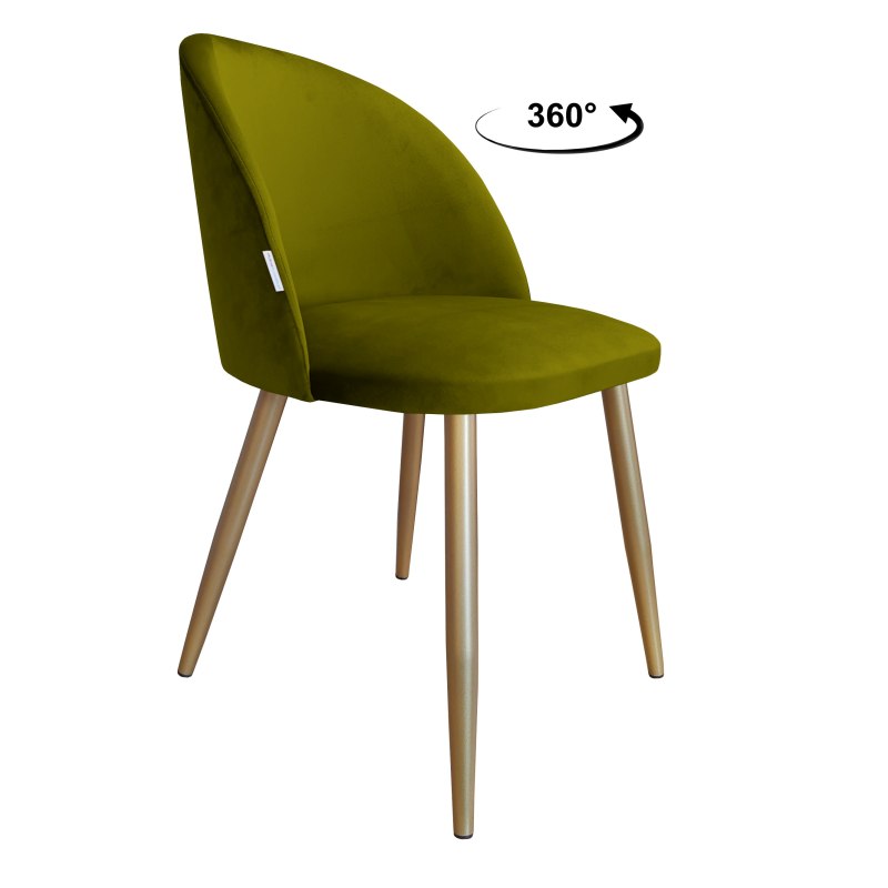 Krzesło Colin – noga metalowa, elegancja i wygoda