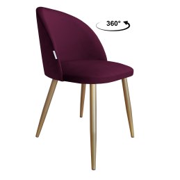 Krzesło Colin – noga metalowa, elegancja i wygoda