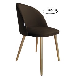 Krzesło Colin – noga metalowa, elegancja i wygoda