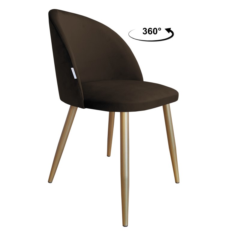 Krzesło Colin – noga metalowa, elegancja i wygoda