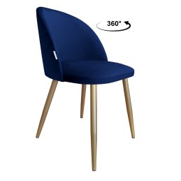 Krzesło Colin – noga metalowa, elegancja i wygoda