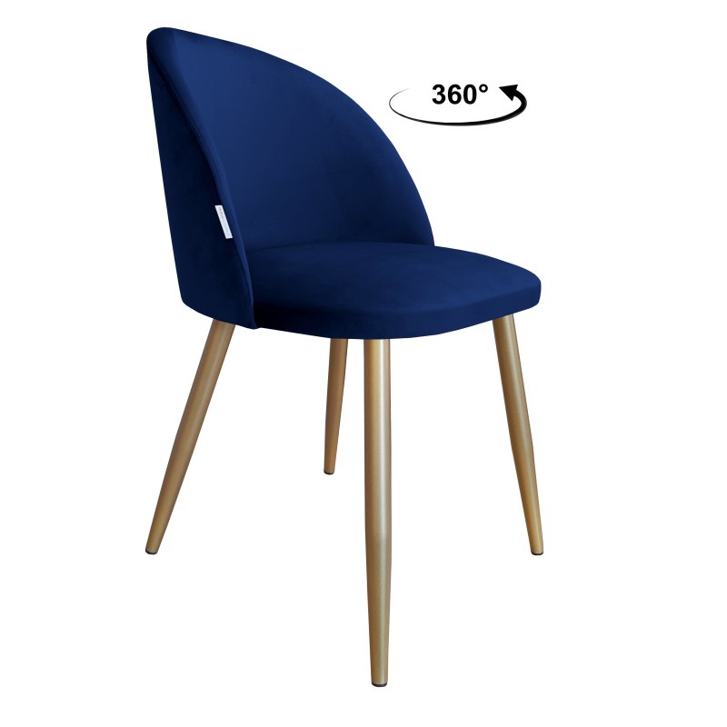 Krzesło Colin – noga metalowa, elegancja i wygoda