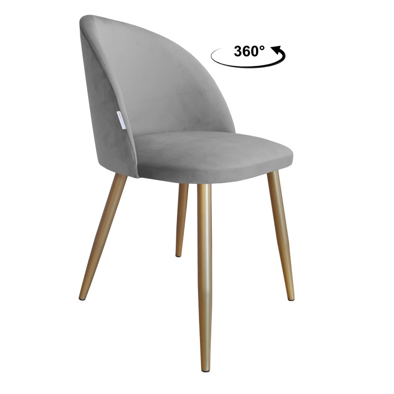 Krzesło Colin – noga metalowa, elegancja i wygoda