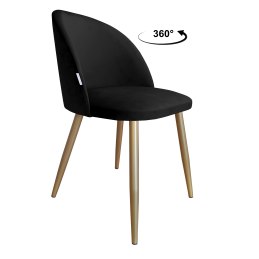 Krzesło Colin – noga metalowa, elegancja i wygoda