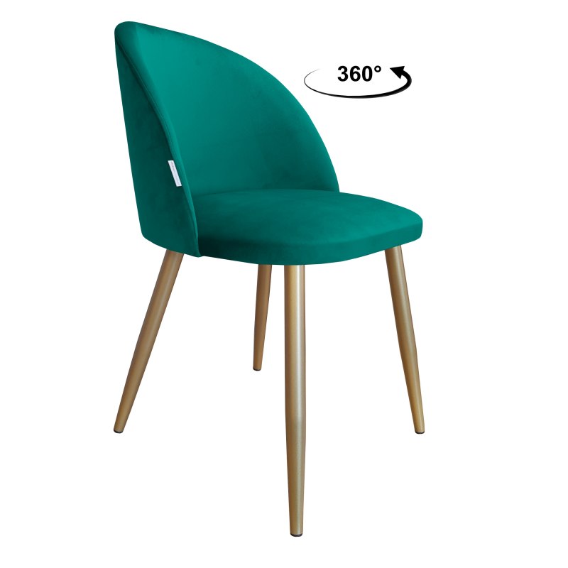 Krzesło Colin – noga metalowa, elegancja i wygoda