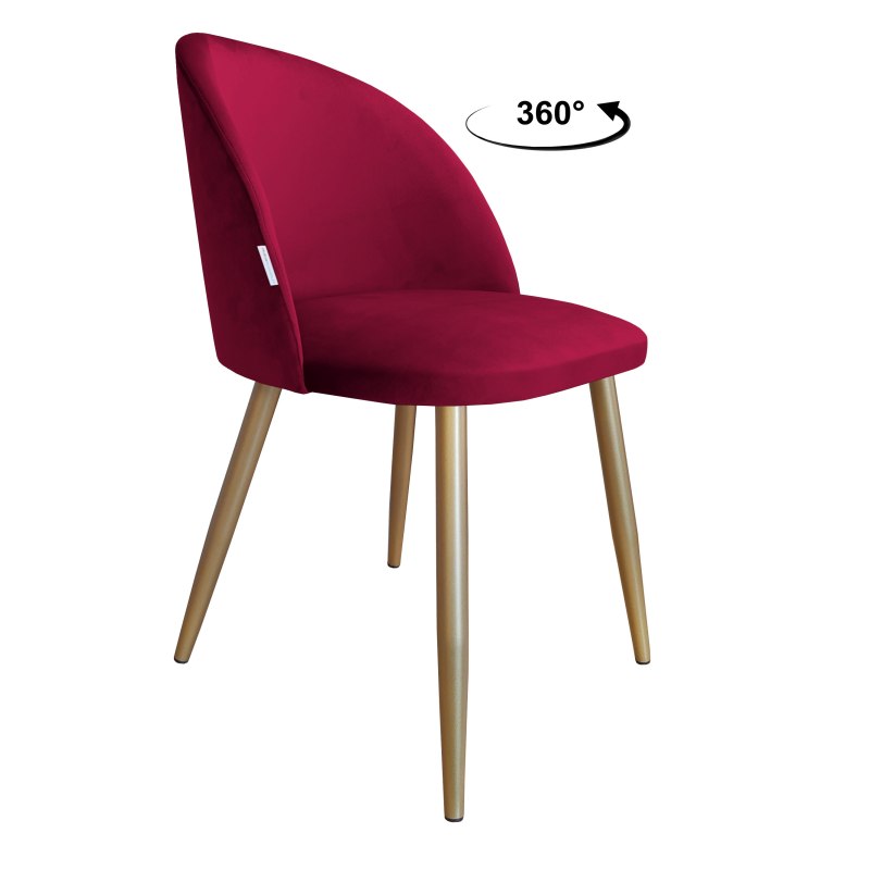 Krzesło Colin – noga metalowa, elegancja i wygoda