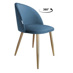 Krzesło Colin – noga metalowa, elegancja i wygoda