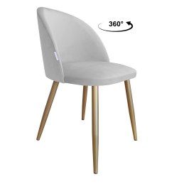 Krzesło Colin – noga metalowa, elegancja i wygoda