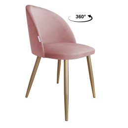 Krzesło Colin – noga metalowa, elegancja i wygoda