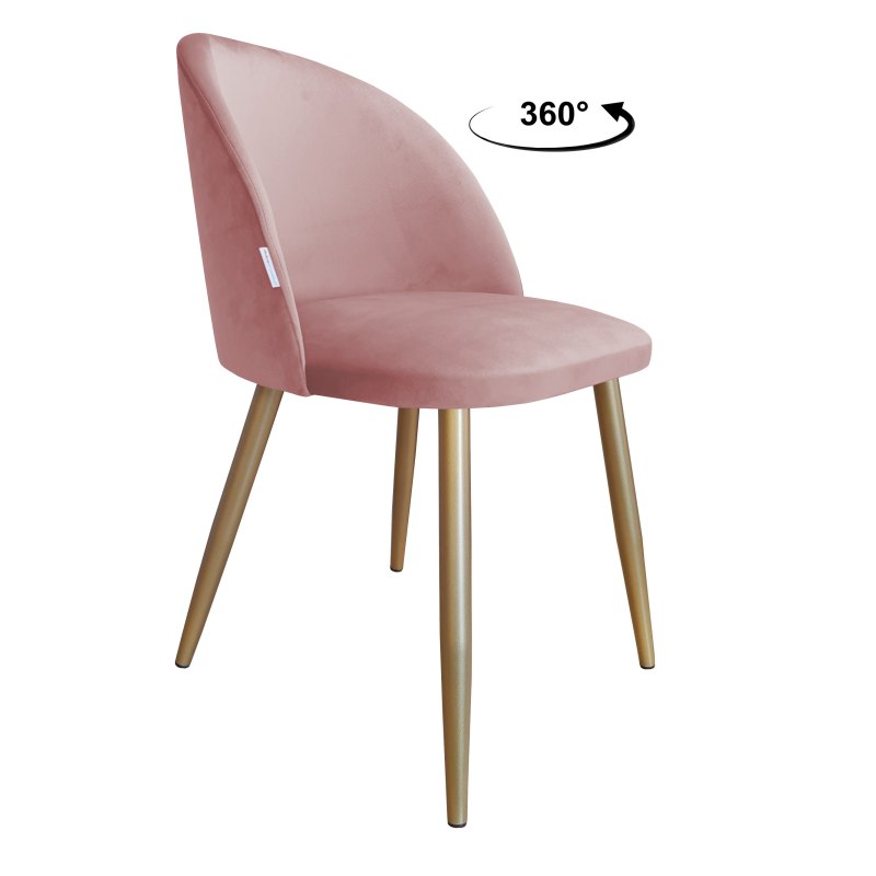 Krzesło Colin – noga metalowa, elegancja i wygoda