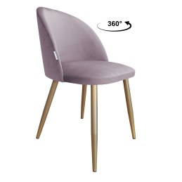 Krzesło Colin – noga metalowa, elegancja i wygoda