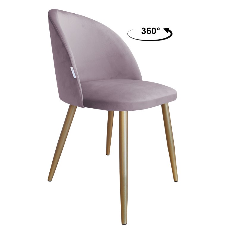 Krzesło Colin – noga metalowa, elegancja i wygoda