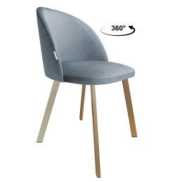 Krzesło Colin – noga metalowa, elegancja i wygoda