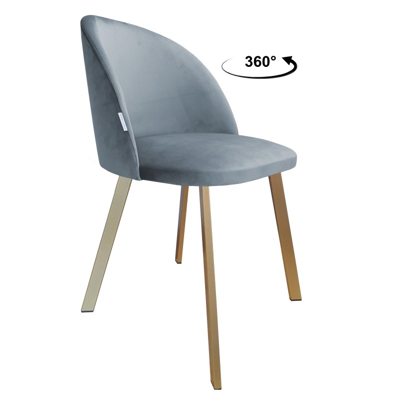 Krzesło Colin – noga metalowa, elegancja i wygoda