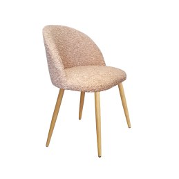 Krzesło Colin tkanina Rolf – metalowa noga, styl i wygoda