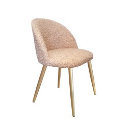 Krzesło Colin tkanina Rolf – metalowa noga, styl i wygoda