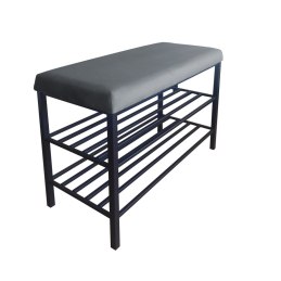 Szafka na buty tkanina Welur – regał i półka do przedpokoju