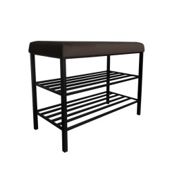 Szafka na buty tkanina Welur – regał i półka do przedpokoju