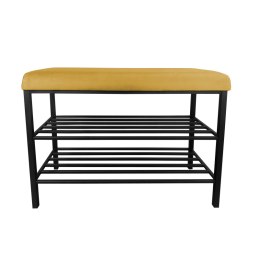 Szafka na buty tkanina Welur – regał i półka do przedpokoju