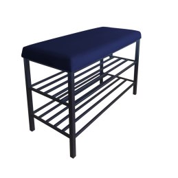 Szafka na buty tkanina Welur – regał i półka do przedpokoju